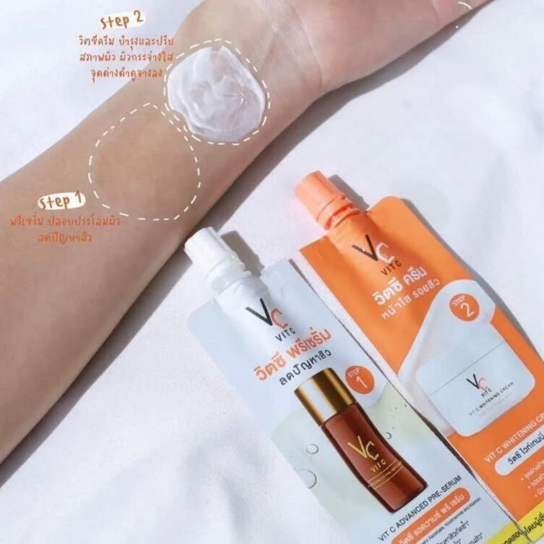 Ratcha Vit C Advance Pre Serum & Whitening Cream